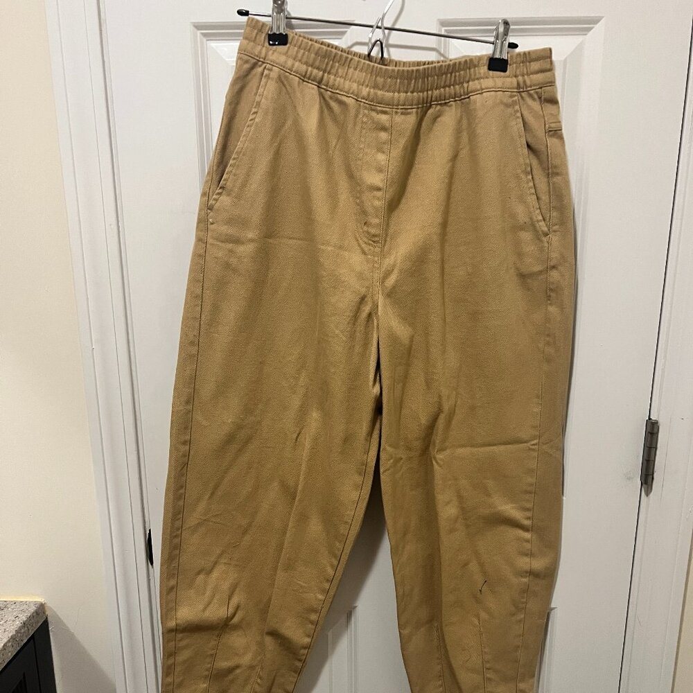 NWOT Oysho 100% Cotton Barrel Trousers